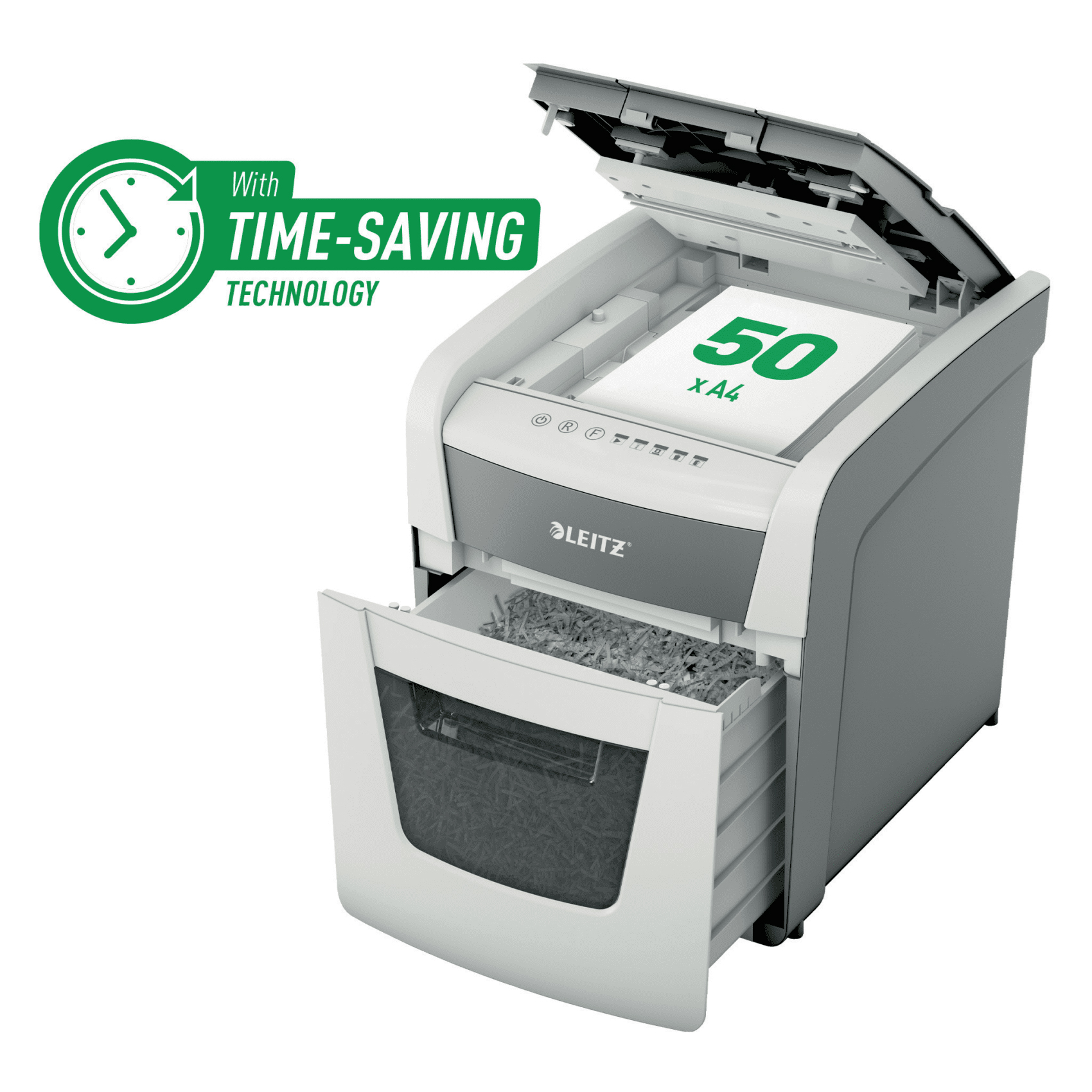 Distrugator Automat Doc Iq Small Office Cross-cut P4 Leitz