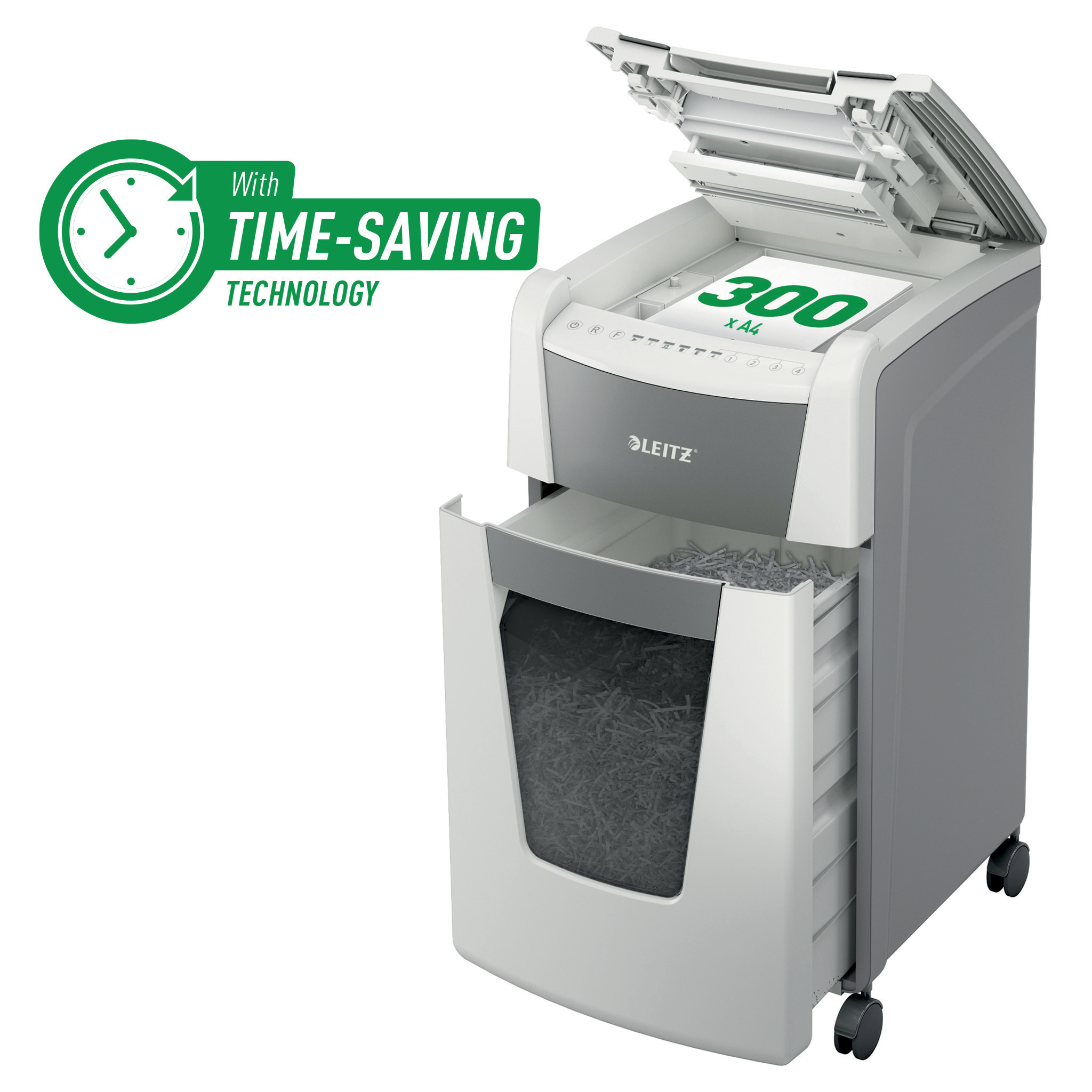 Distrugator Automat Doc Iq Office Cross-cut 300 Coli P4 Leitz