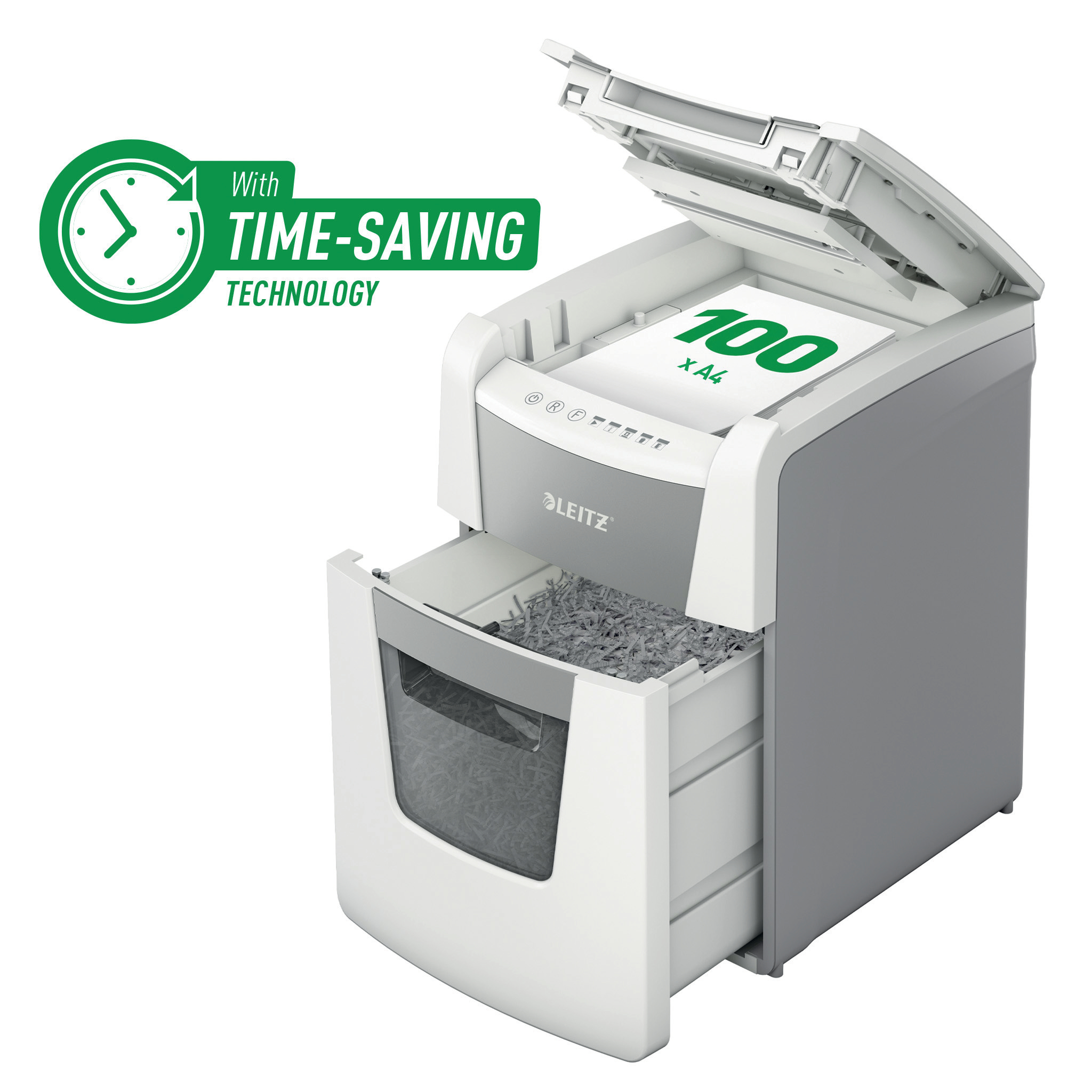 Distrugator Automat Doc Iq Small Office Micro-cut 100 Coli P5 Leitz
