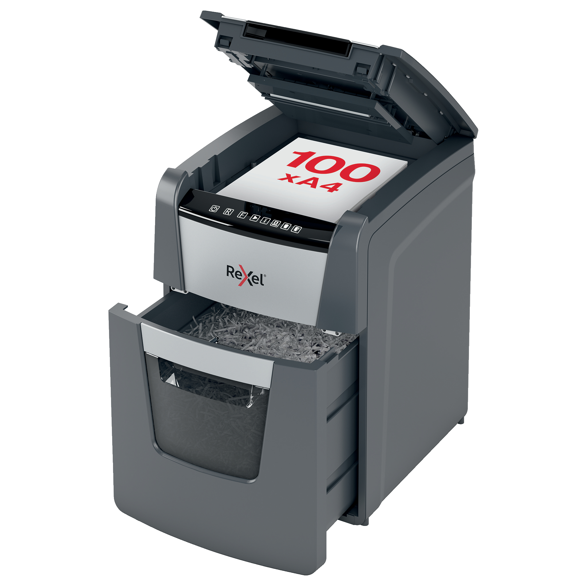 Distrugator Automat Optimum 100M P5 Micro Cut 100 Coli Rexel