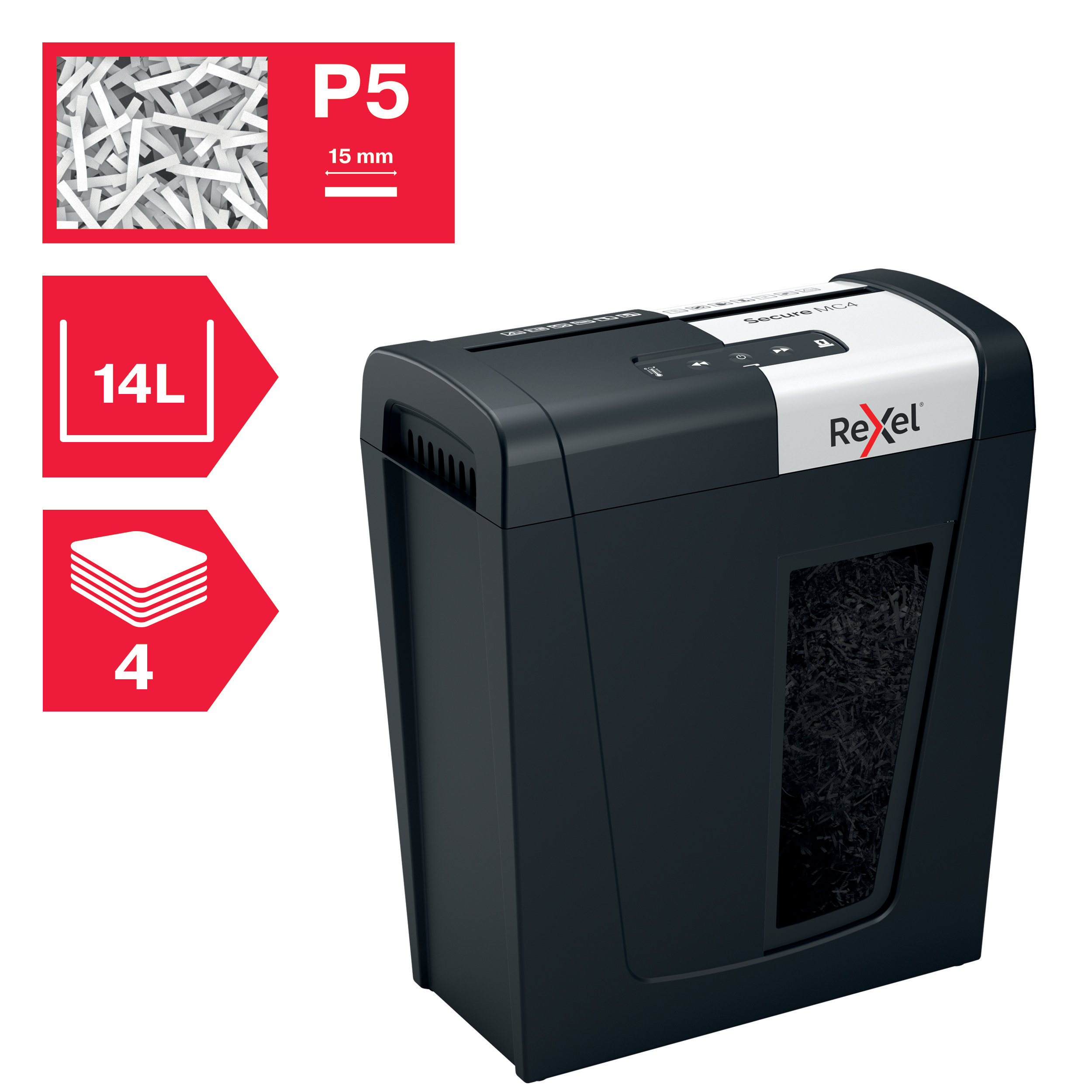 Distrugator Doc Manual Secure MC4 Micro-cut Rexel