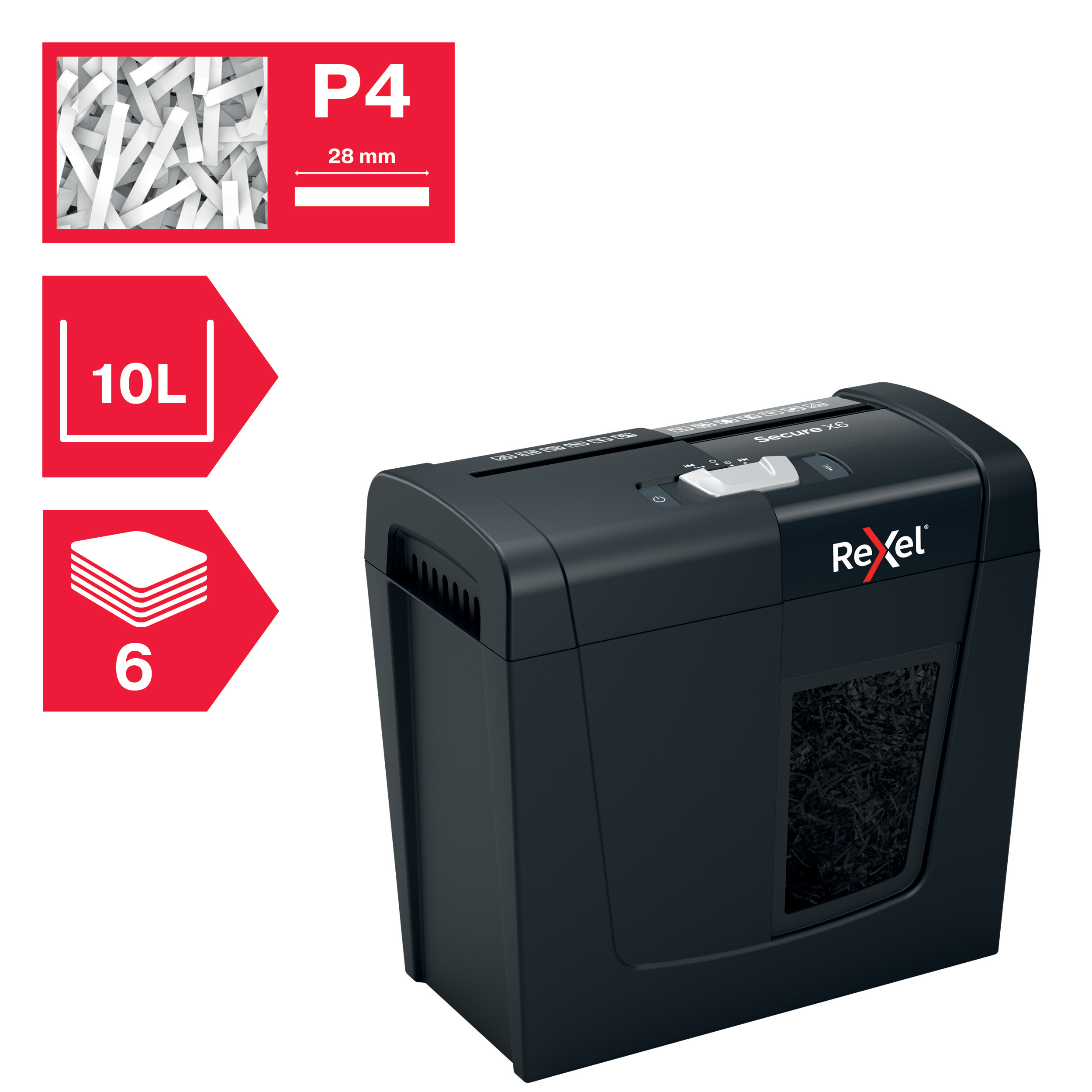 Distrugator Doc Manual Secure X6 Cross-cut Rexel