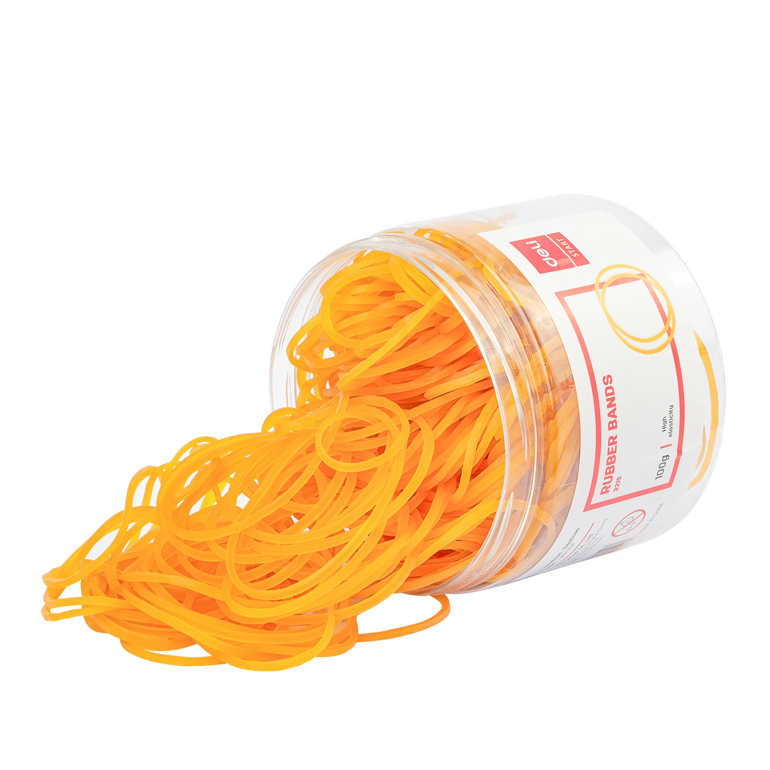 Elastice bani 100g cutie plastic deli [2]