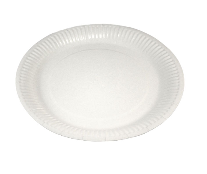 Farfurii Carton Albe 17CM 50/Set