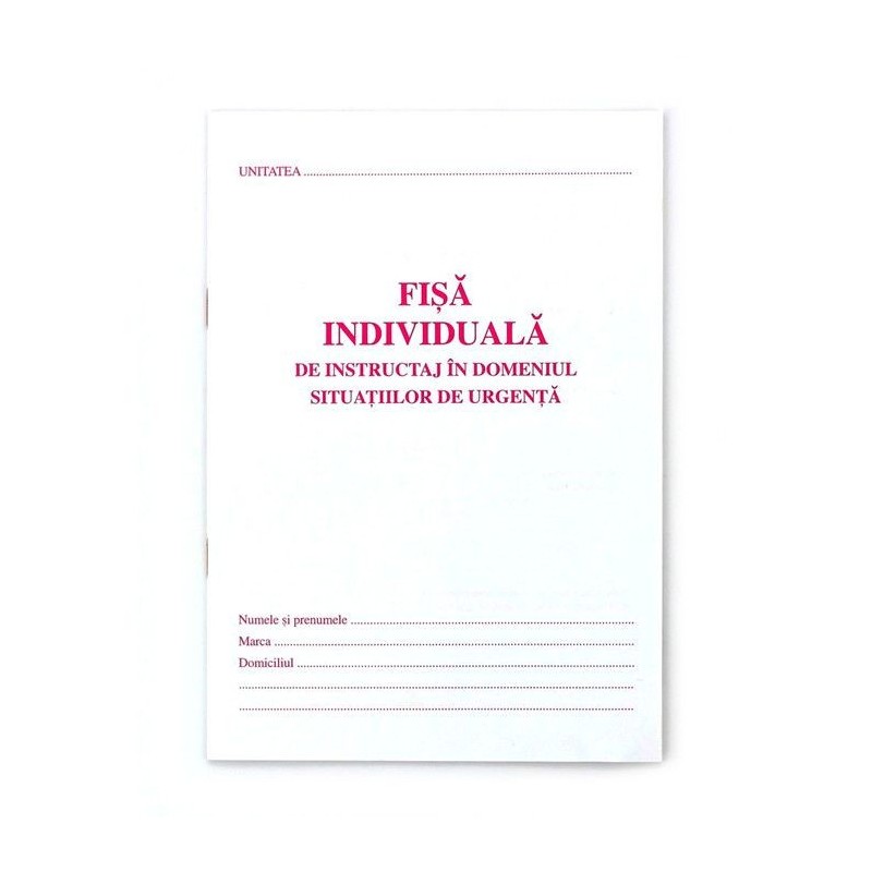 Fisa Individuala Psi (isu)