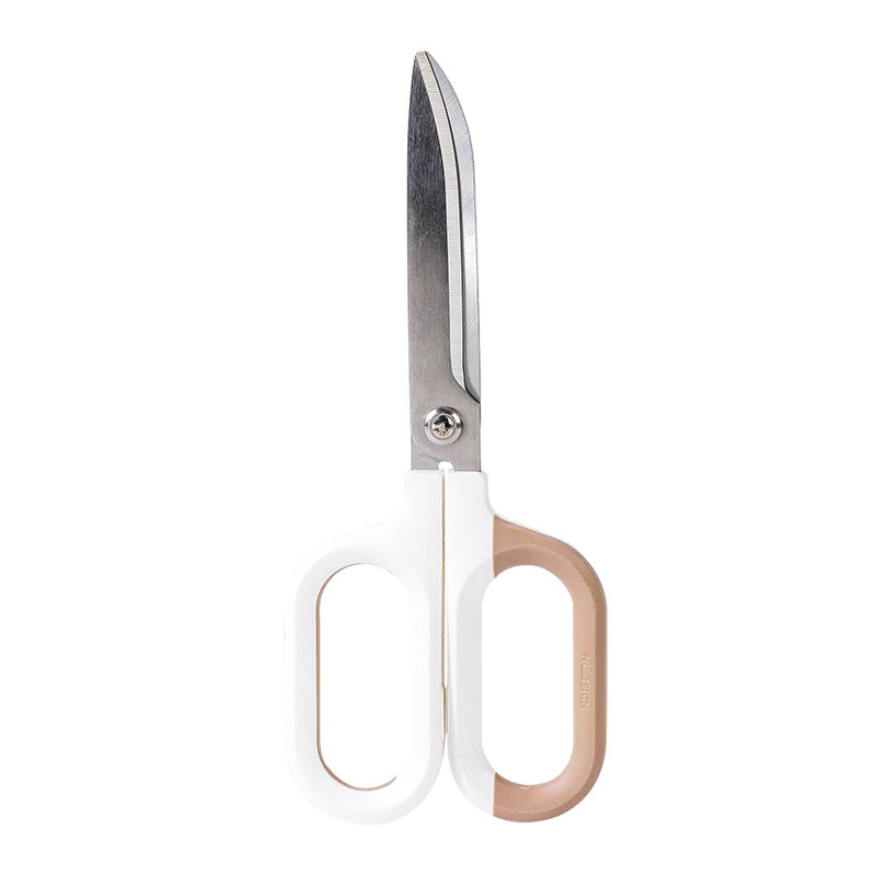 Ambalare și etichetareArticole pentru tăiere - Foarfeca birou 18cm bicolora alb-crem nusign deli