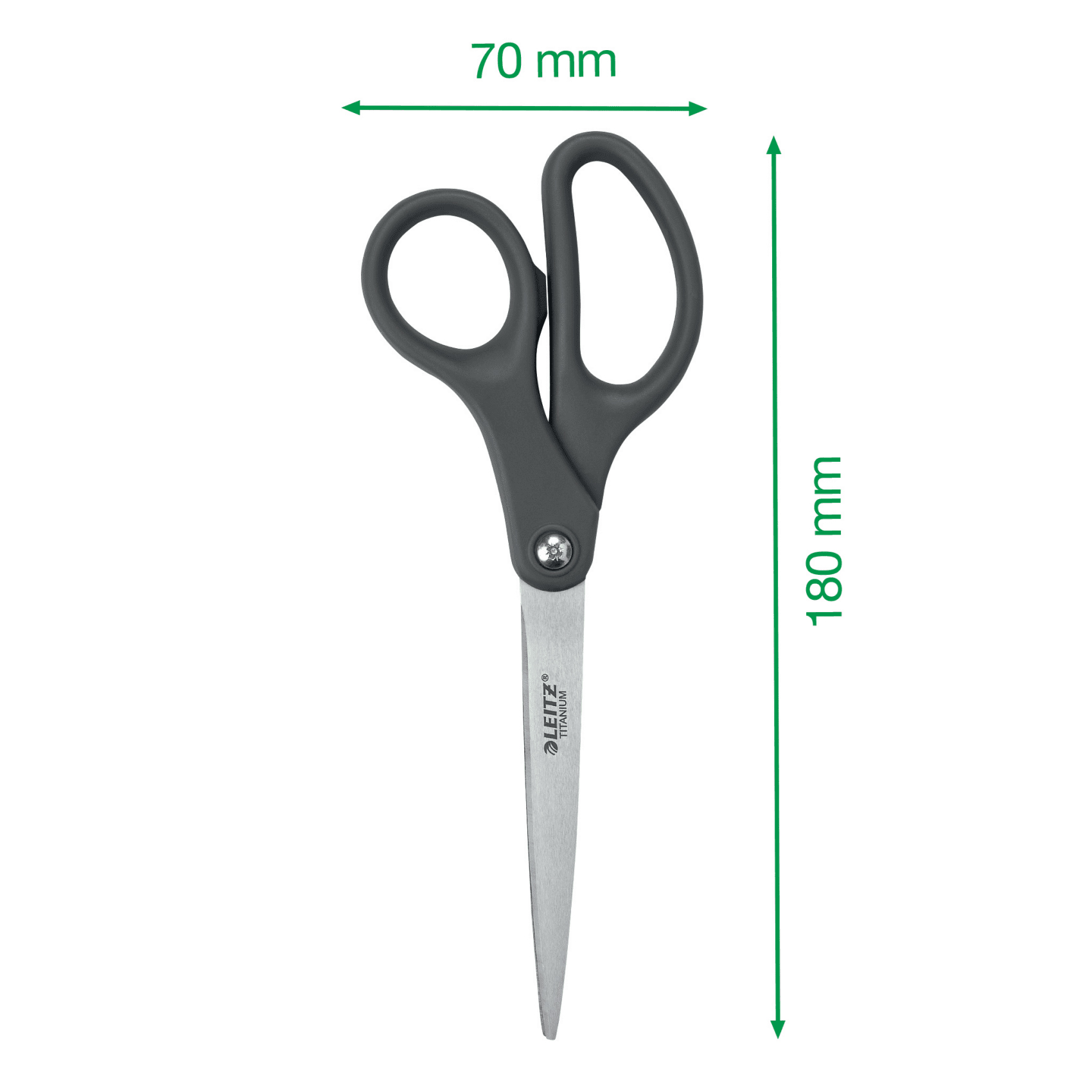 Foarfeca birou 18cm gri titanium leitz [4]