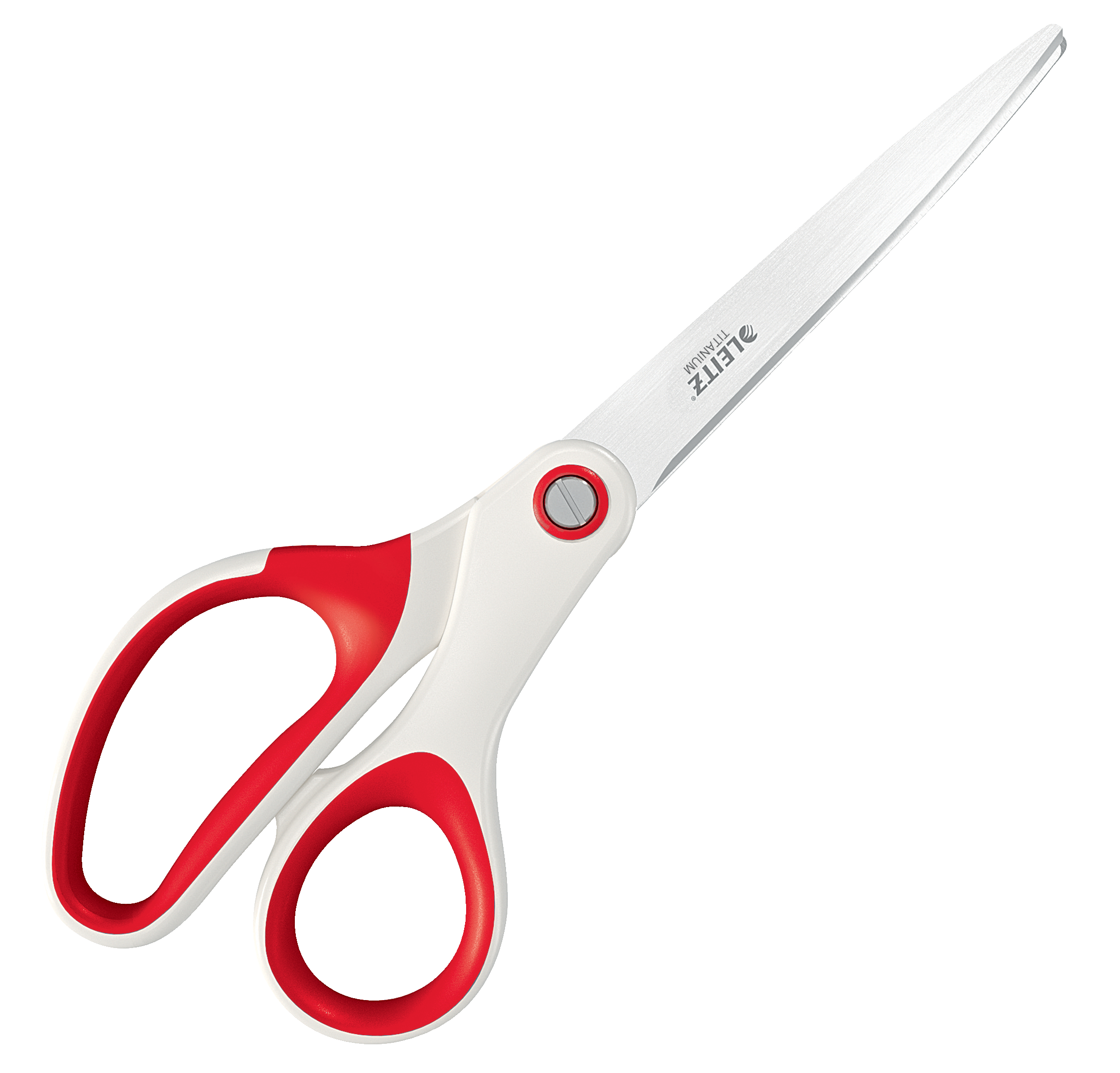 Ambalare și etichetareArticole pentru tăiere - Foarfeca birou 20.5 cm rosie wow titanium leitz