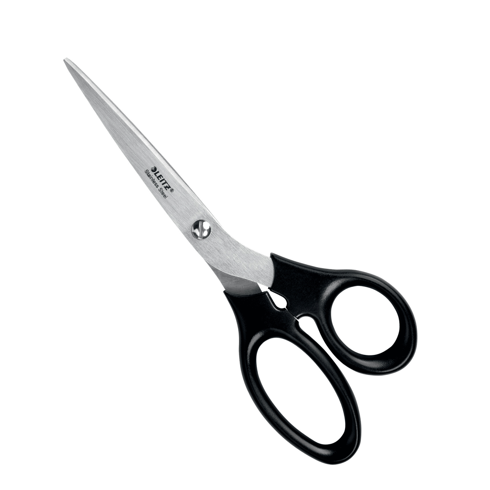 Ambalare și etichetareArticole pentru tăiere - Foarfeca birou 20cm neagra otel inoxidabil leitz