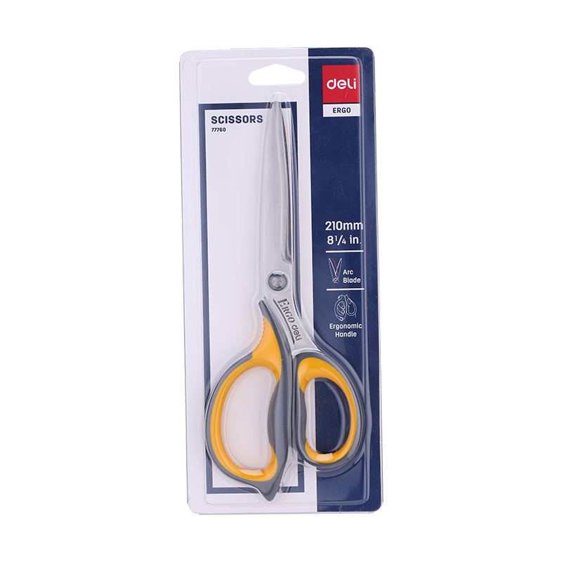 Foarfeca birou 21cm cu grip deli [3]
