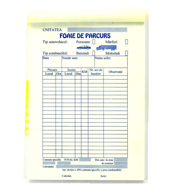 Foi Parcurs Marfa/Persoane A5