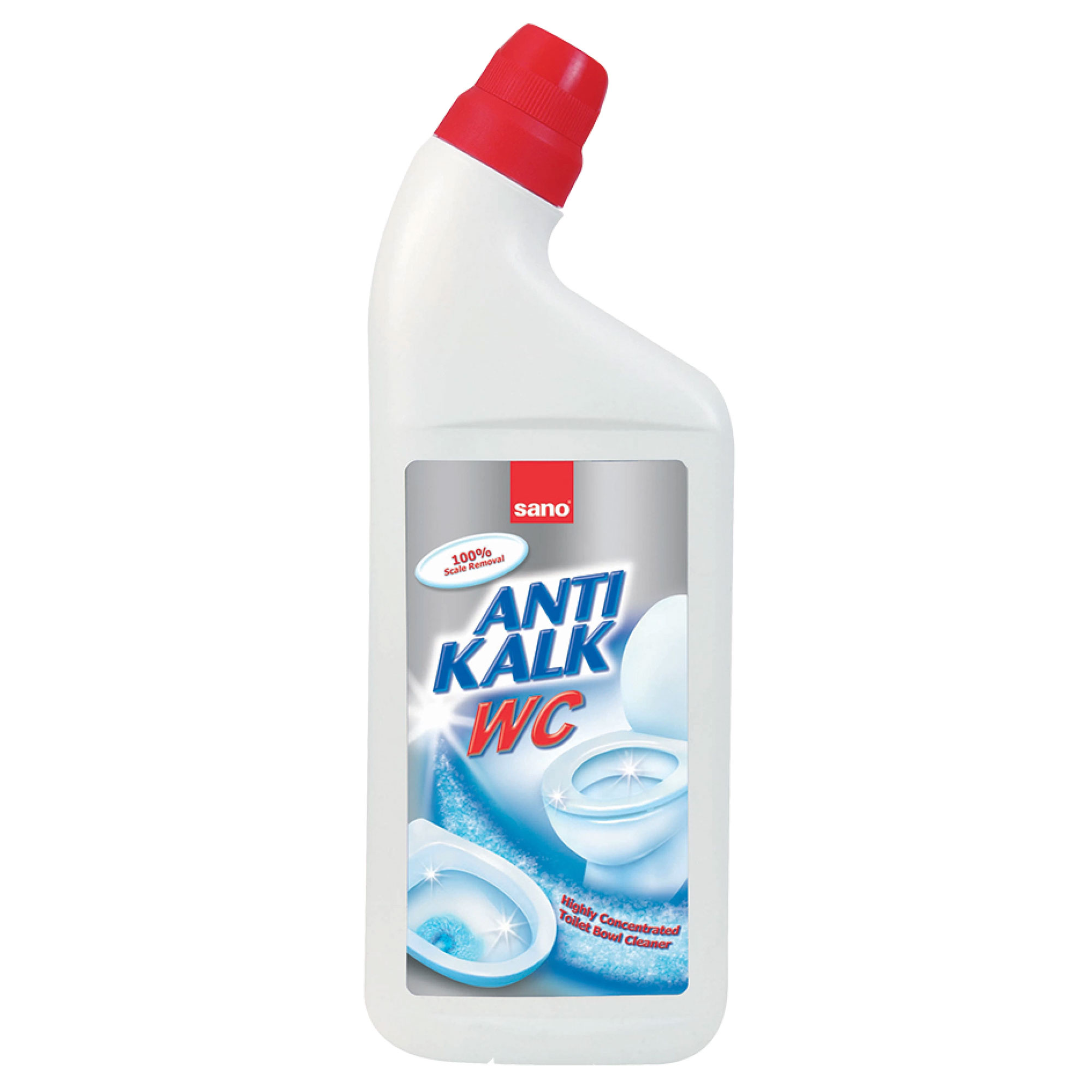 Gel Concentrat Anticalcar Toaleta 750ML Sano
