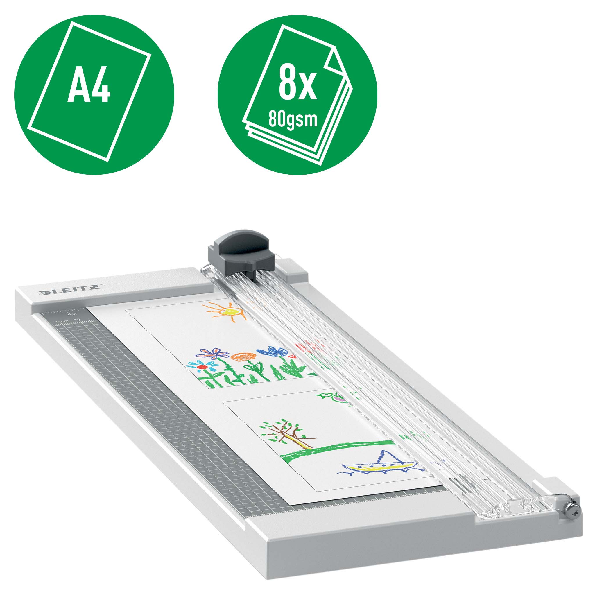 Ghilotina cu disc home precision a4 8coli leitz [2]