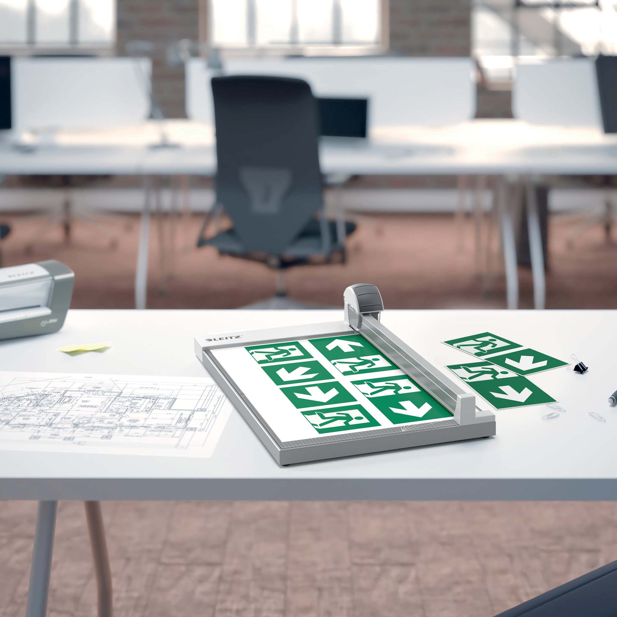 Ghilotina cu disc office precision a3 15coli leitz [1]