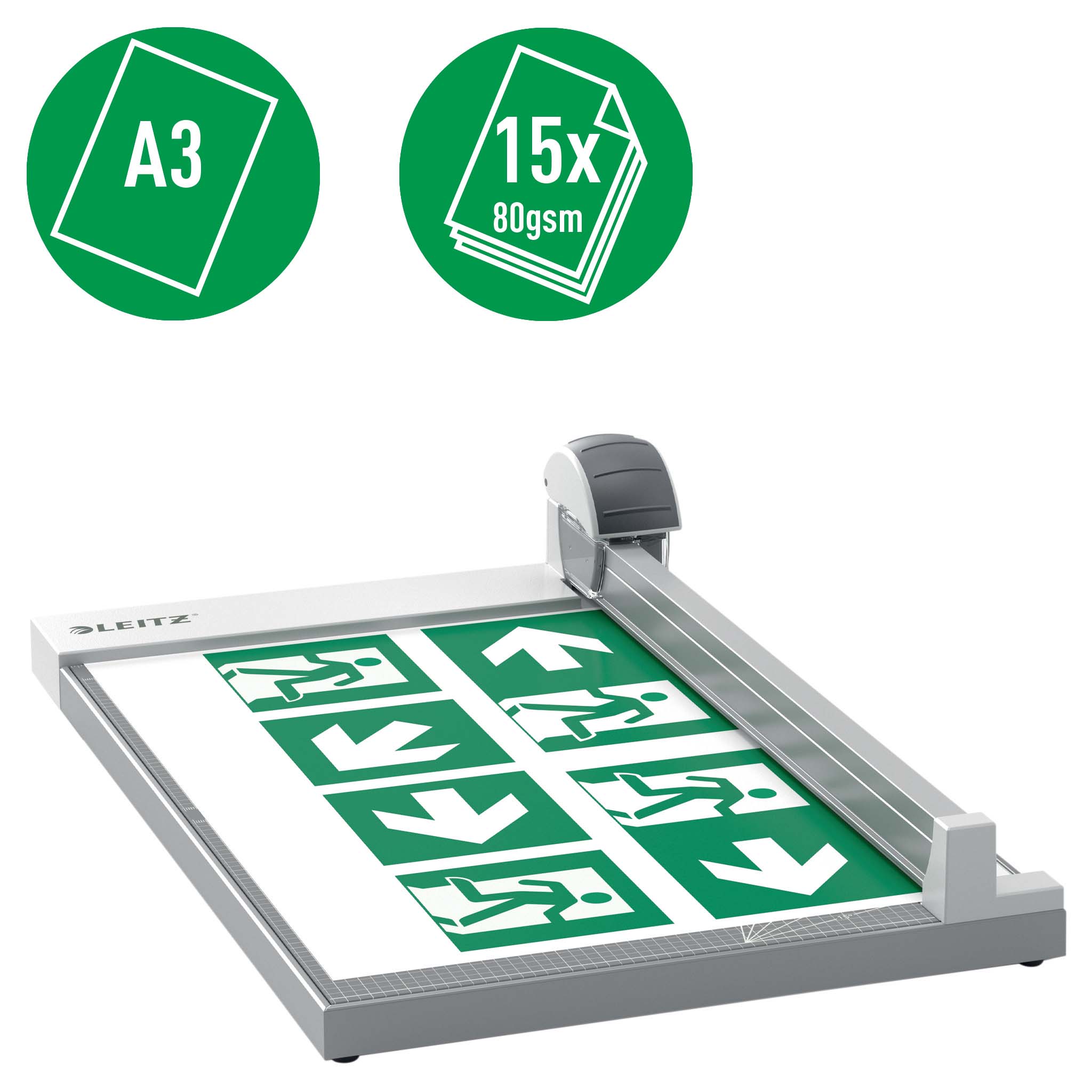 Ghilotina cu disc office precision a3 15coli leitz [2]