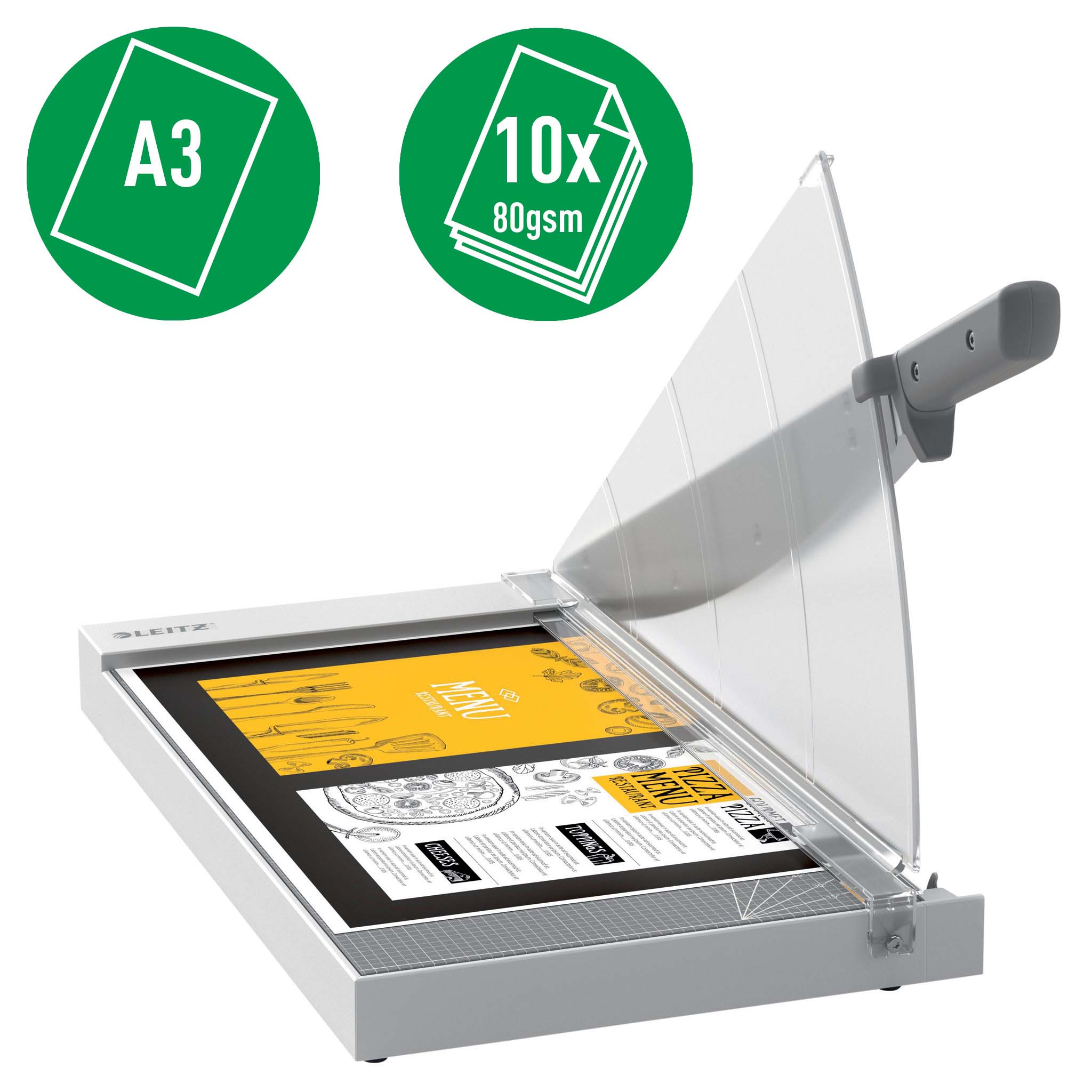 Ghilotina cu parghie home-office precision a3 346mm 10coli leitz [2]
