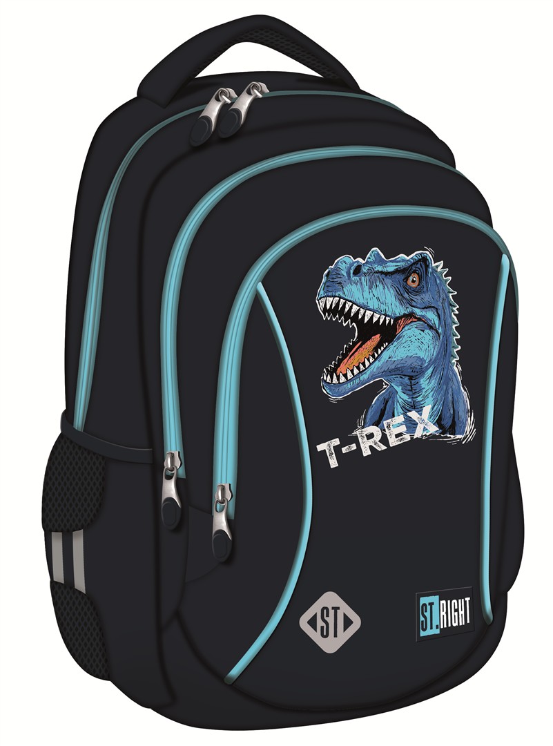 Ghiozdan Cl 0 BP-26 Blue T-rex St.right Majewski