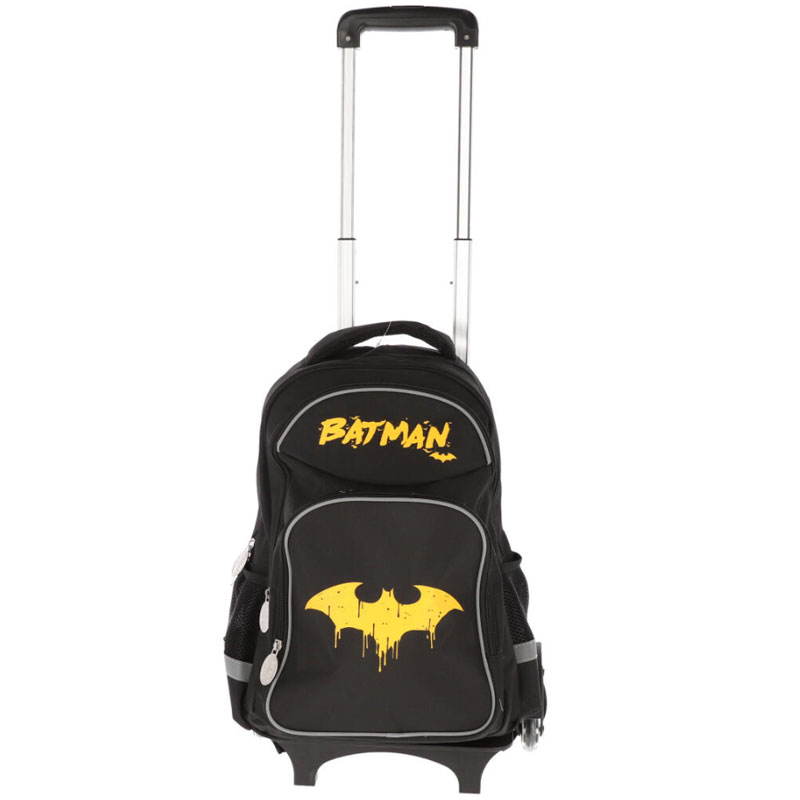 Ghiozdan Troller Clasele I-iv Batman Negru Pigna