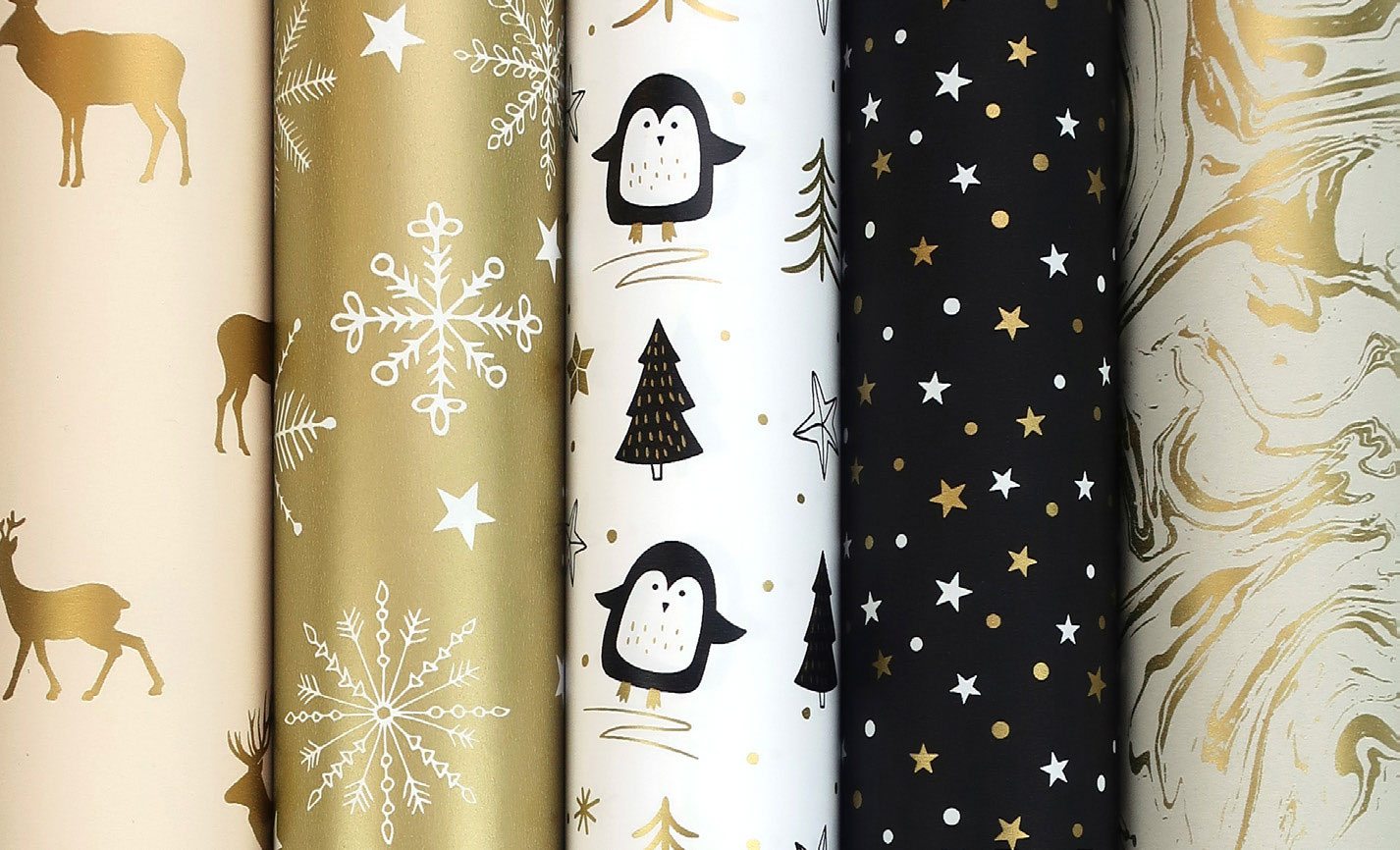 Hartie Ambalaj Rola 70CM X 2M Winterglow Rotolux