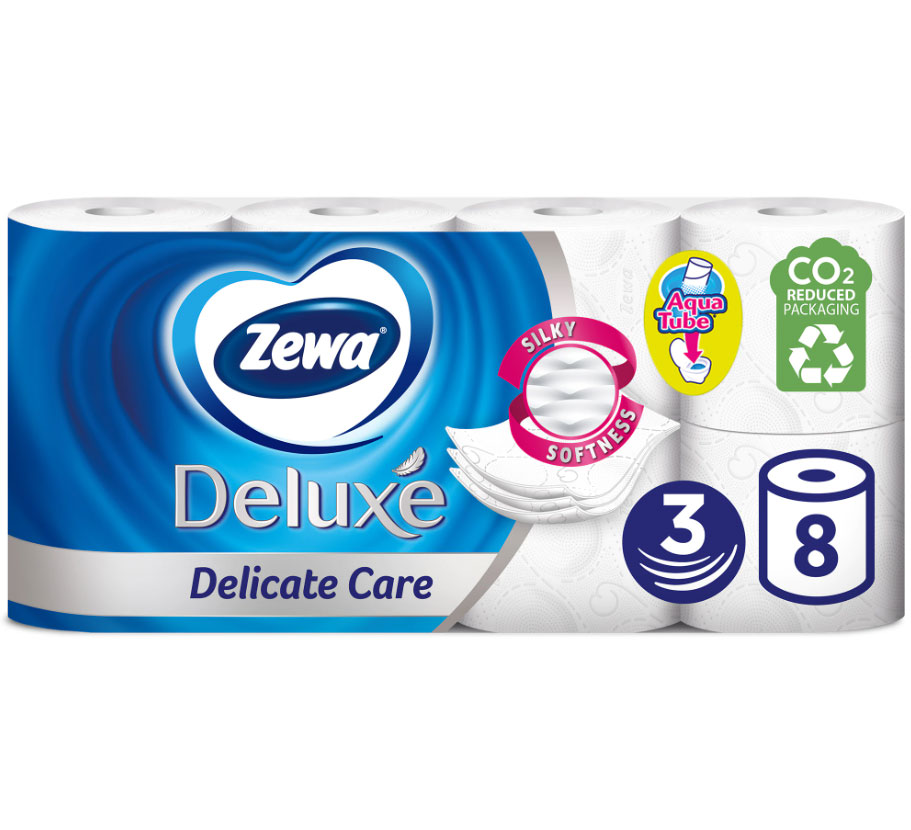 Hartie Igienica 3STR 8/Set Delicate Care Zewa