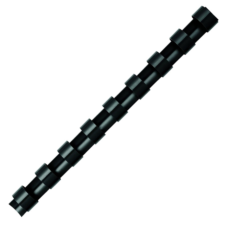 Inel Plastic 10MM Negru Pt 41-55 Coli 100/Cut Fellowes