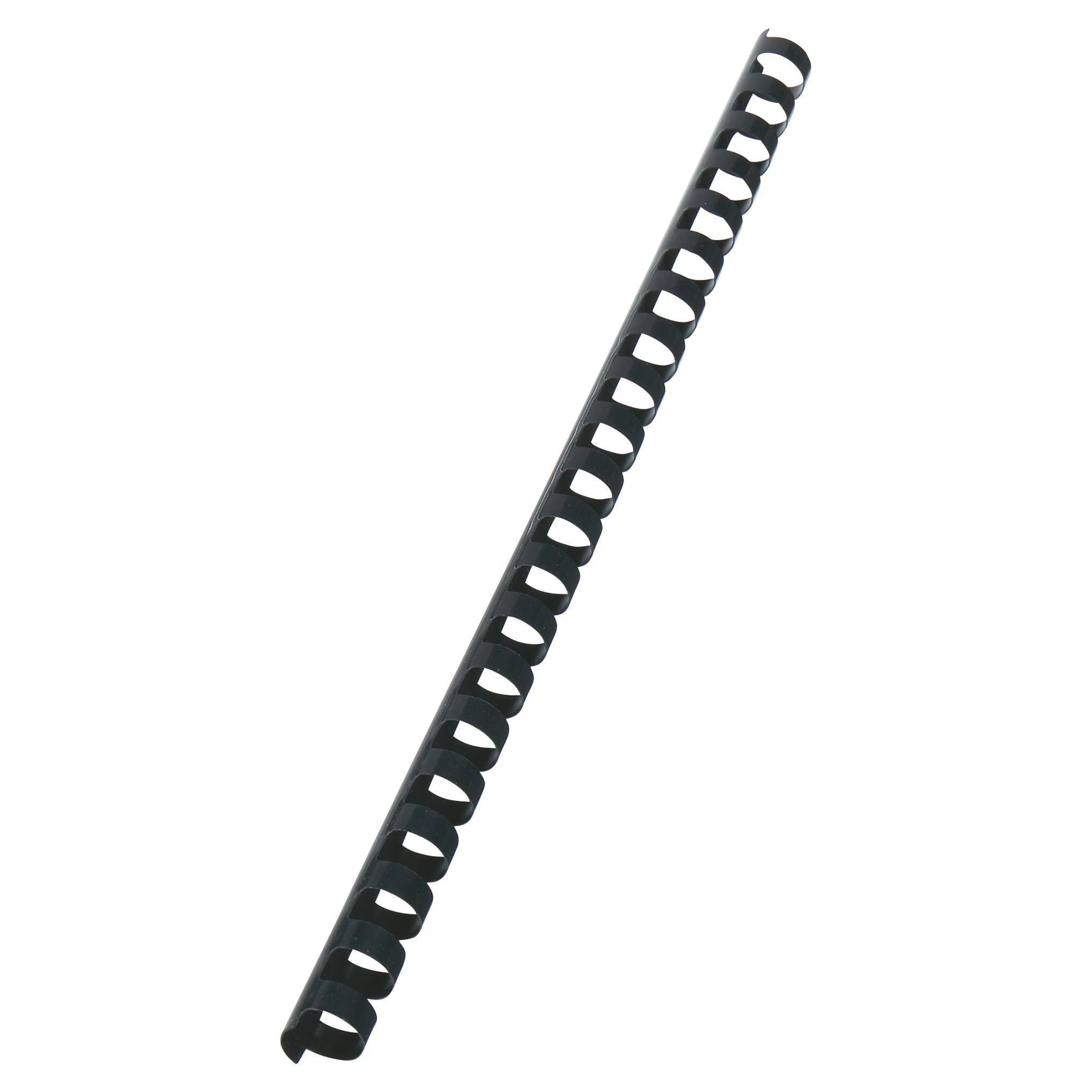 Inel Plastic 14MM Negru Pt 125 Coli 100/Cut Gbc