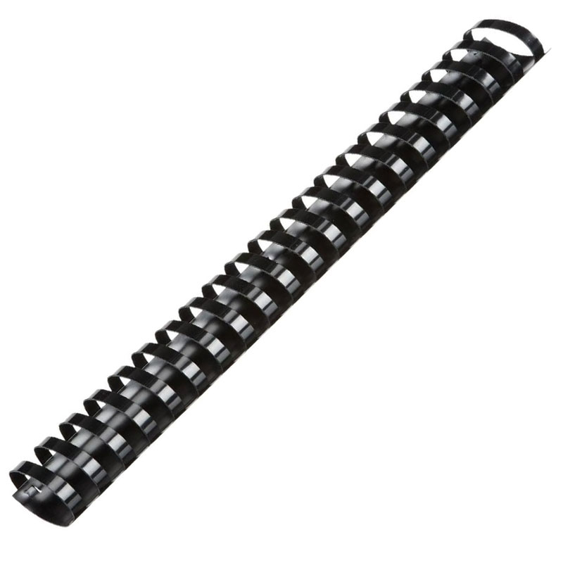 Inel Plastic 51MM Negru Pt 411-450 Coli 50/Cut Fellowes