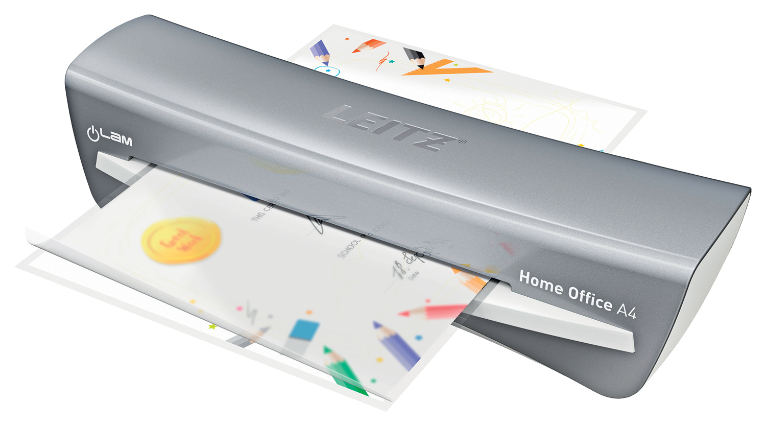 Laminator A4 Ilam Home Office Gri Leitz