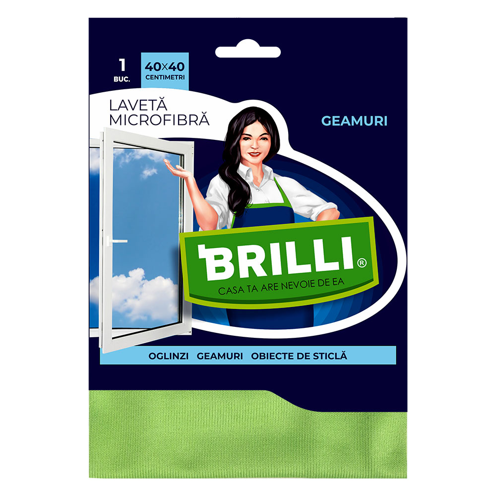 Lavete Microfibra Pentru Geam 4/Set