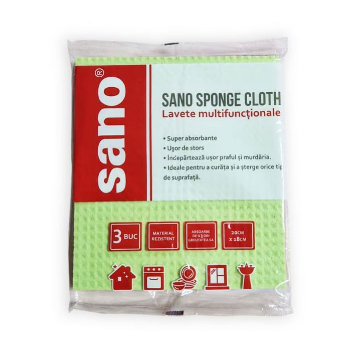 Lavete Umede 3/Set Sano