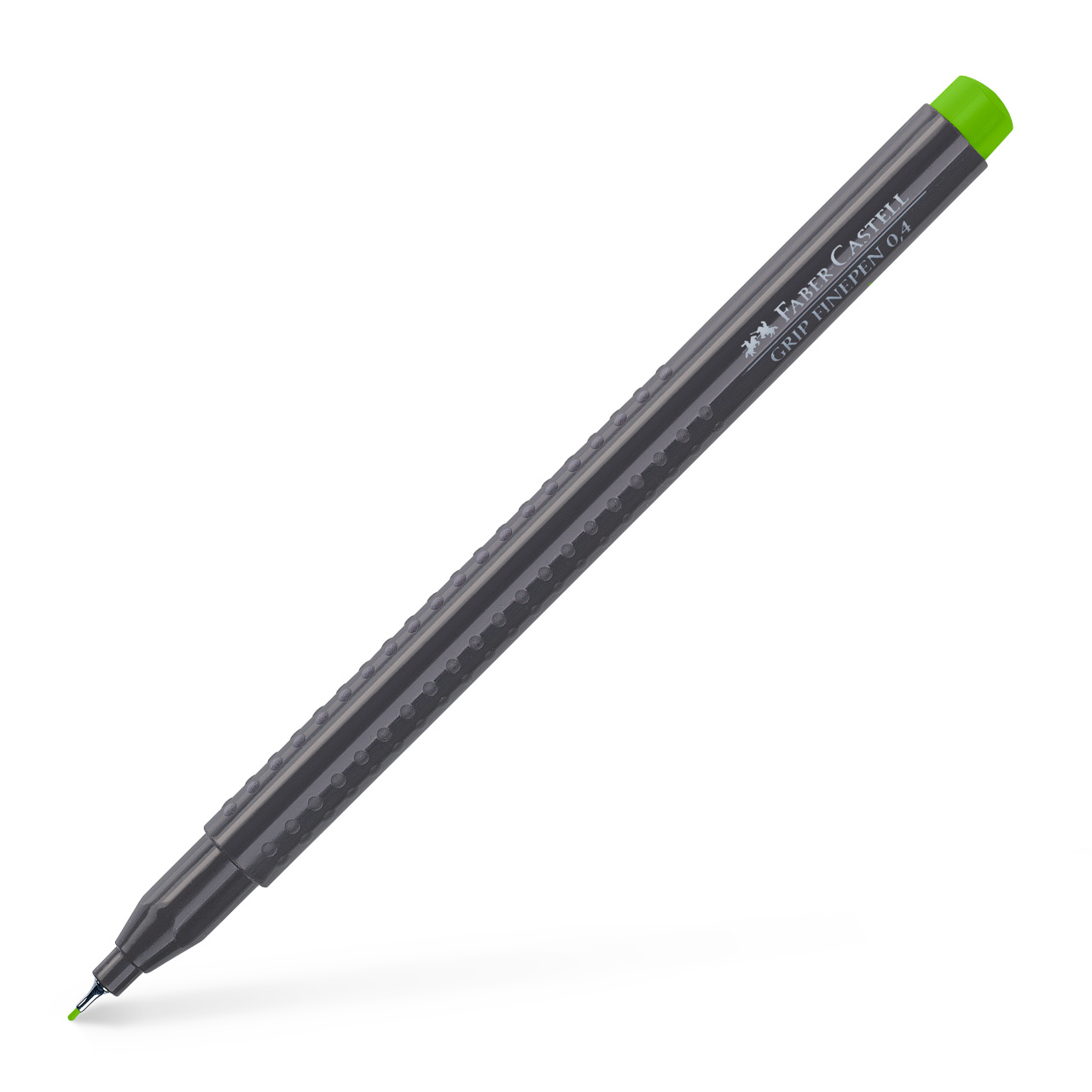 Liner 0.4MM Verde Iarba Grip Faber-castell