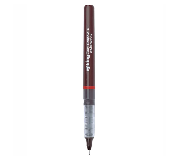 Liner Graphic 0.1MM Negru Tikky Rotring