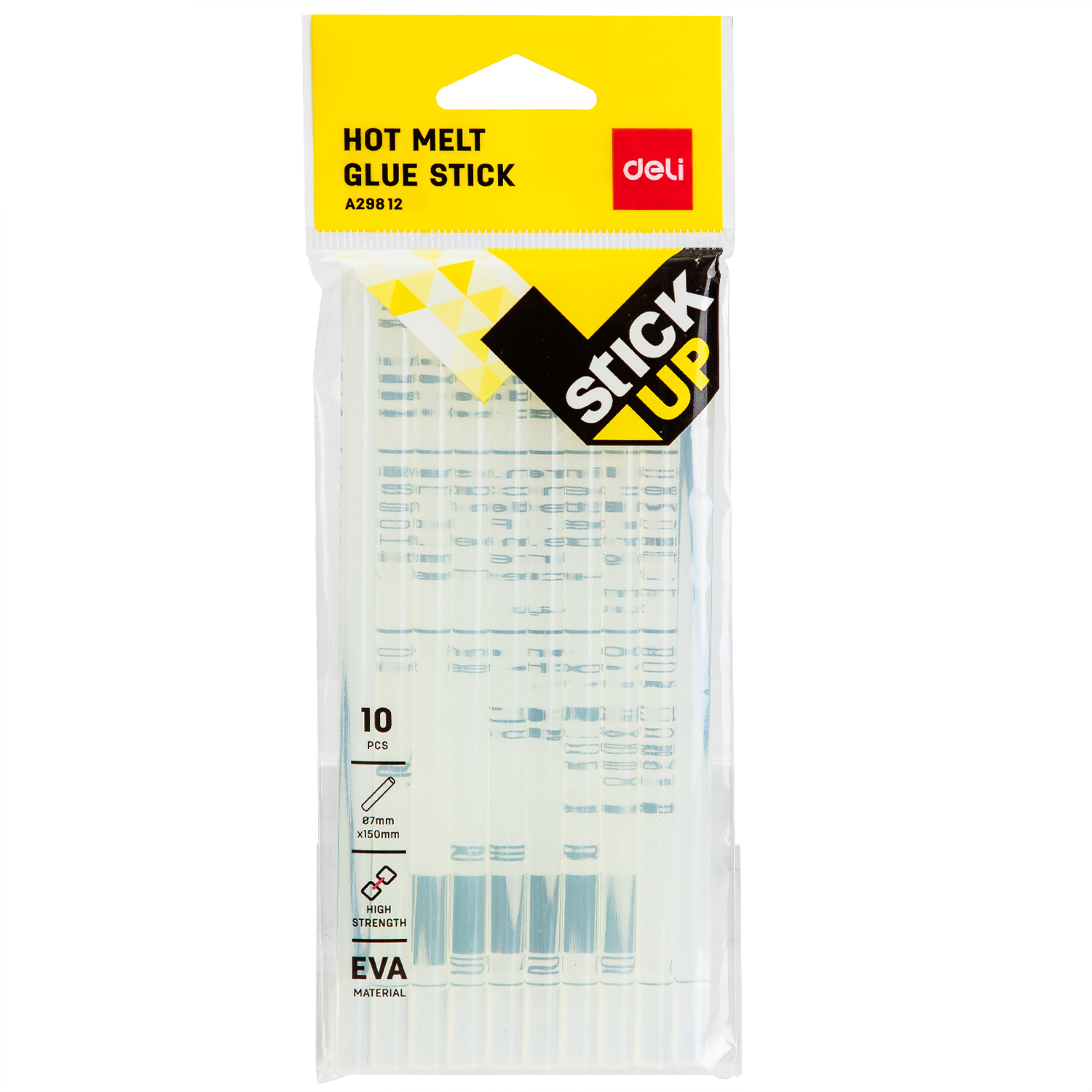 Lipici Transparent Hot Melt 7*150MM 10 Buc/Set Deli
