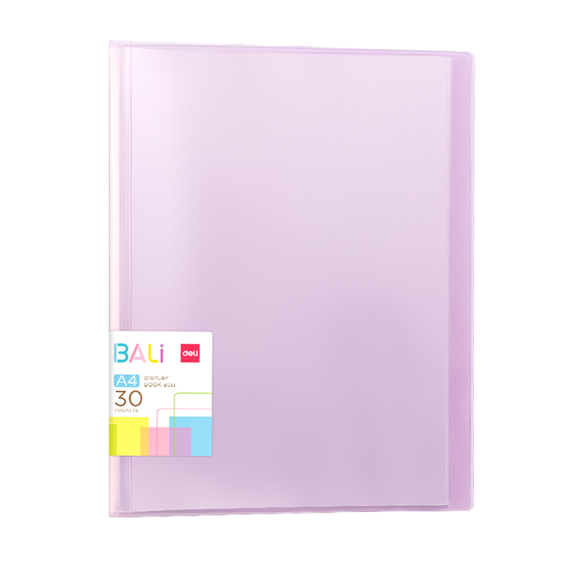 Mapa Prezentare 30 Folii Cop. Rigide Culori Pastel Bali Deli