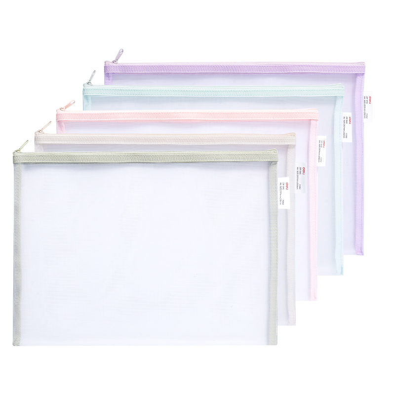 Mapa Protectie Poliester Zip A4 Deli