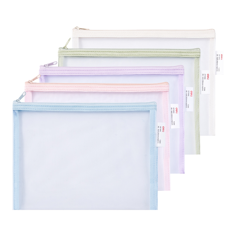 Mapa Protectie Poliester Zip A5 Deli