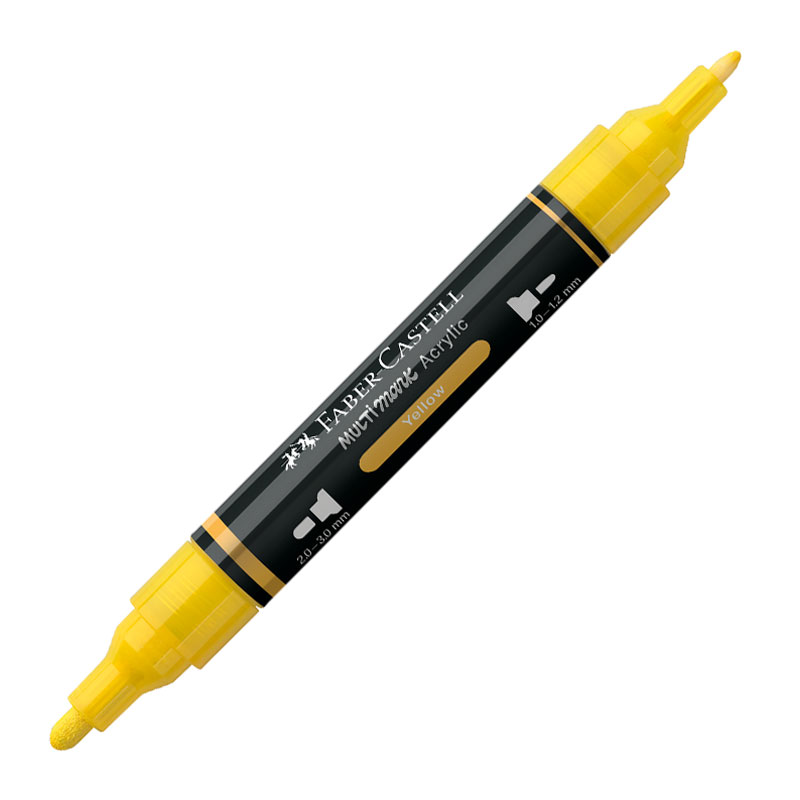 Marker Acrilic Multimark Cul. 108 Galben Faber-castell