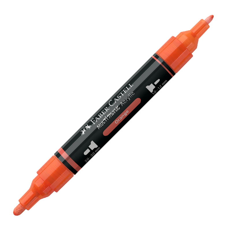 Marker Acrilic Multimark Cul. 115 Portocaliu Faber-castell