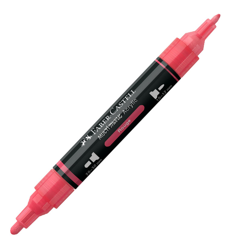 Marker Acrilic Multimark Cul. 124 Rosu Faber-castell