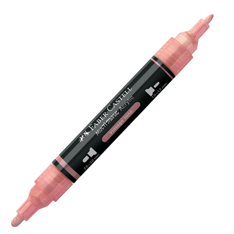 Marker Acrilic Multimark Cul. 304 Roz Vintage Faber-castell