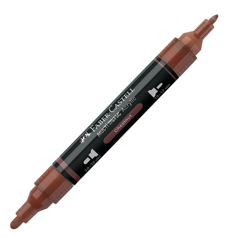 Marker Acrilic Multimark Cul. 378 Maro Nuca Faber-castell