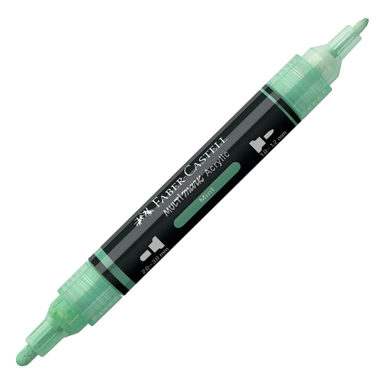 Marker Acrilic Multimark Cul. 412 Menta Faber-castell