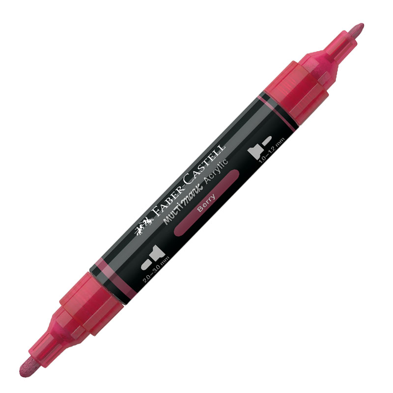 Marker Acrilic Multimark Cul. 433 Zmeura Faber-castell