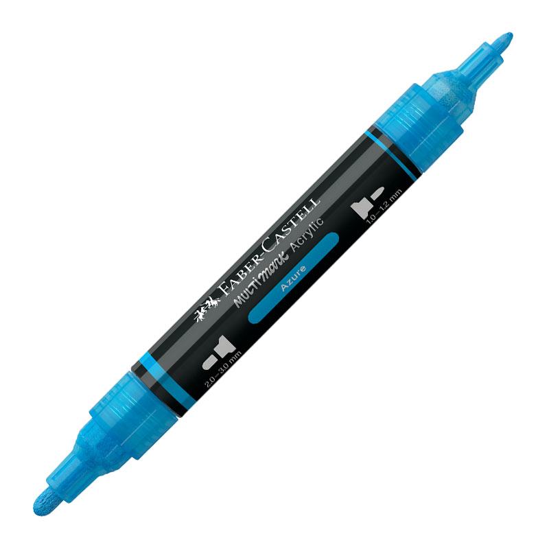 Marker Acrilic Multimark Cul. 448 Albastru Azure Faber-castell