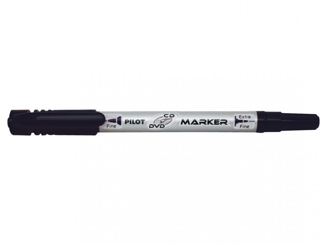 Marker CD 2 Capete Negru Twin Pilot