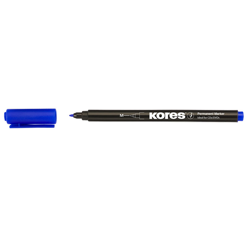 Marker CD Albastru 1.0MM Kores
