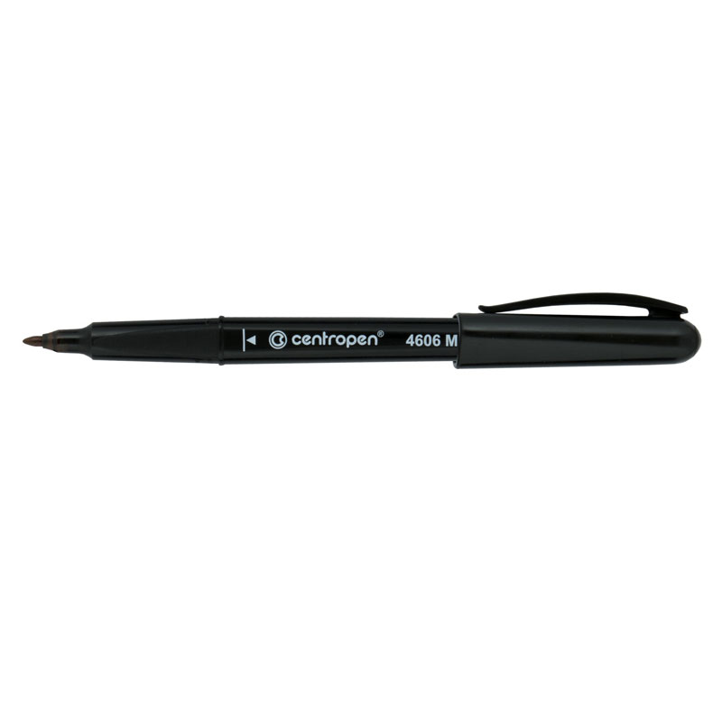 Marker CD Negru 1.0MM 4606M Centropen