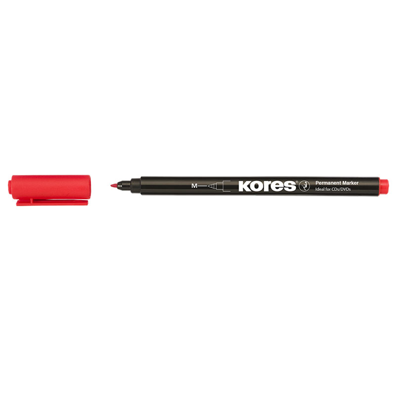Marker CD Rosu 1.0MM Kores
