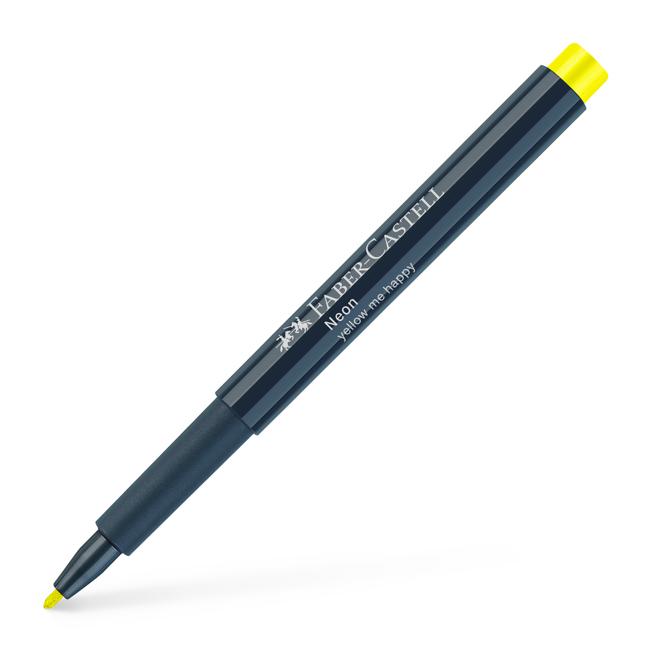 Marker Creativ Galben Neon Faber-castell