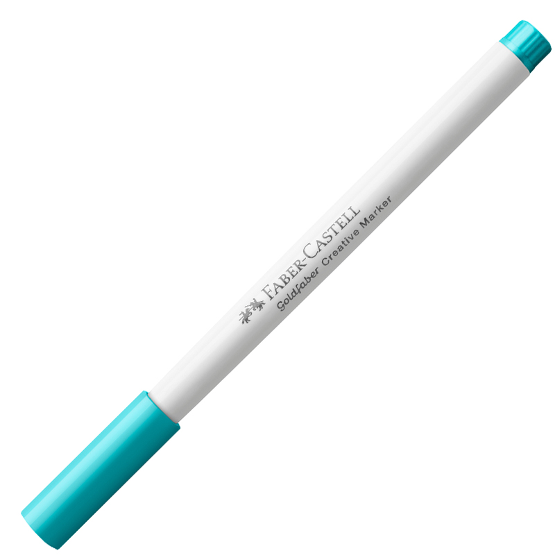 Marker Creativ Goldfaber Albastru Caraibe 556 1.5MM Faber-castell